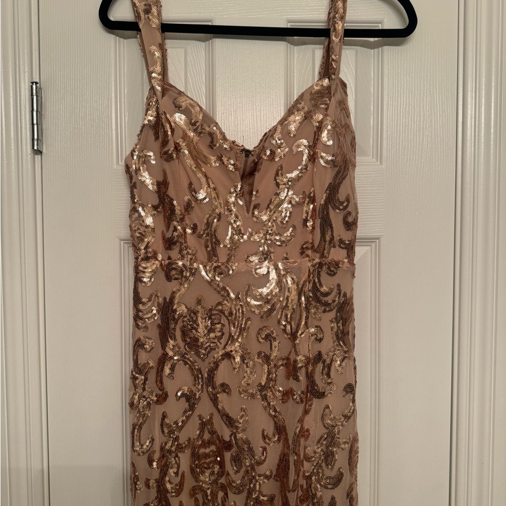 Elegant Sequin Embellished Dress